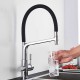 Reverse Osmosis 3-way tap, removable, 360º rotatable modern