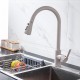 Kitchen faucet, removable and extendable, rotatable 360º curved lines