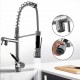 Kitchen faucet with double outlet, removable, professional 360º rotating