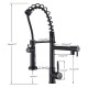 Kitchen faucet with double outlet, removable, professional 360º rotating