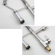 Kitchen faucet with double outlet, removable, professional 360º rotating