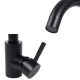 Modern round kitchen tap with 360º rotation