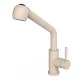 Kitchen faucet, removable and extendable, rotatable 360º curved lines