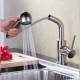 Kitchen faucet, removable and extendable, rotatable 360º curved lines