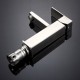 Square single-handle washbasin tap