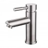 Square single-handle washbasin tap