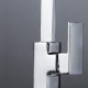 Adjustable and deformable silicone kitchen tap, rotatable 360º
