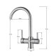 Reverse Osmosis Tap 3 ways Modern Curve Lines