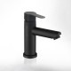 Square single-handle washbasin tap