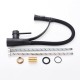 Extraible kitchen faucet mixer modern design and swivel 360 °