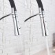 Extraible kitchen faucet mixer modern design and swivel 360 °