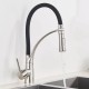 Extraible kitchen faucet mixer modern design and swivel 360 °
