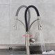 Extraible kitchen faucet mixer modern design and swivel 360 °