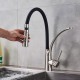 Extraible kitchen faucet mixer modern design and swivel 360 °