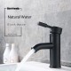 Basin faucet, mixer matt black