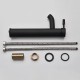 Basin faucet, mixer matt black