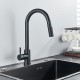 Kitchen tap with removable shower with multifunctional supplier