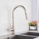 Kitchen tap with removable shower with multifunctional supplier