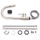 Kitchen tap with removable shower with multifunctional supplier