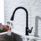 Kitchen faucet, removable and extendable, rotatable 360º curved lines