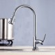 Kitchen faucet, removable and extendable, rotatable 360º curved lines