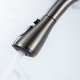 Kitchen faucet, removable and extendable, rotatable 360º curved lines