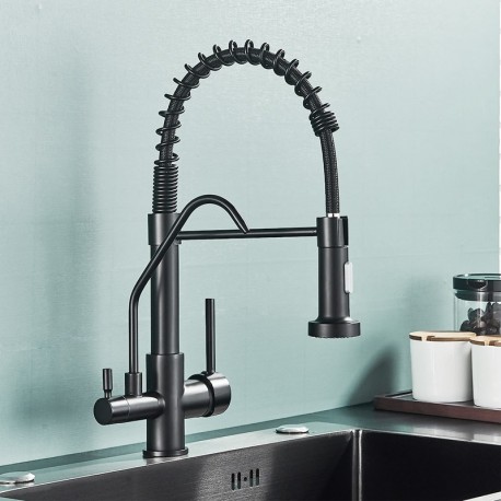 Reverse Osmosis 3-way tap, removable, 360º rotatable
