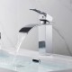 Faucet Washbasin Type Waterfall MonoMando Adjustable Mixer Hot and Cold