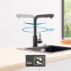 Kitchen faucet, extendable and multifunctional, rotatable 360º