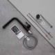 Kitchen faucet, extendable and multifunctional, rotatable 360º