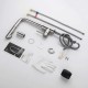 Kitchen faucet, extendable and multifunctional, rotatable 360º
