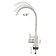Faucet for reverse osmosis flexible stainless steel