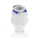 10 Straight quick connector with thread for reverse osmosis - 1