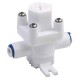 Plastic pressure regulator for domestic osmosis, pressure reducer - 1