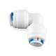 Quick connector 1/4" tube to 1/4" tube