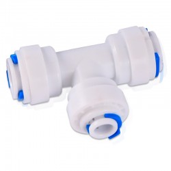 Quick connection tee 1/4" Tube 1/4" tube 1/4" tube