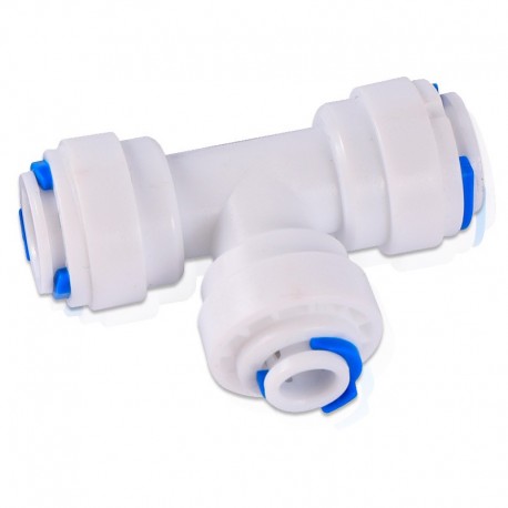 Quick connection tee 1/4" Tube 1/4" tube 1/4" tube