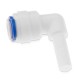 Quick connector tube elbow 1/4 "to spigot 1/4"