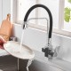 Reverse Osmosis 3-way tap, removable, 360º rotatable with square lines from Rosmmel the Poseidon series