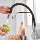 Reverse Osmosis 3-way tap, removable, 360º rotatable with square lines from Rosmmel the Poseidon series
