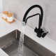 Reverse Osmosis 3-way tap, removable, 360º rotatable with square lines from Rosmmel the Poseidon series