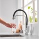 Reverse Osmosis 3-way tap, removable, 360º rotatable with square lines from Rosmmel the Poseidon series
