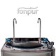 Water dispenser with Reverse Osmosis FONPUR STAINLESS Cold / Natural / Hot Water - 1