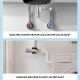 Small anti-scaling stainless steel water filter
