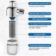 Small anti-scaling stainless steel water filter