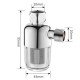 Small anti-scaling stainless steel water filter