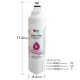 Original internal LG refrigerator filter (LT800P) ADQ73613401, ADQ75795104, Kenmore 9490, ADQ73613408
