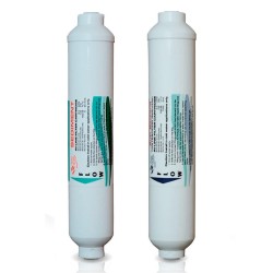 Kit of 2 Aquarium Reverse Osmosis Filters 2" x 10"