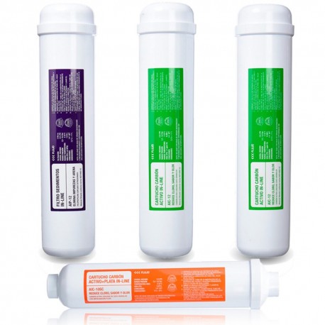 Replacement or Kit of 4 Filters for ATH Genius Compact Osmosis