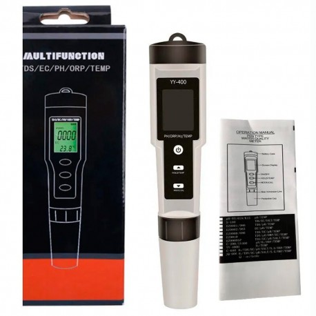ORP, PH, H2 meter and water temperature, oxidation reduction